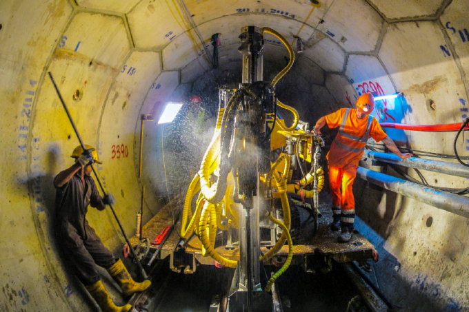 Uma Oya Multipurpose Development Projekt (LK), Drilling & Grouting.