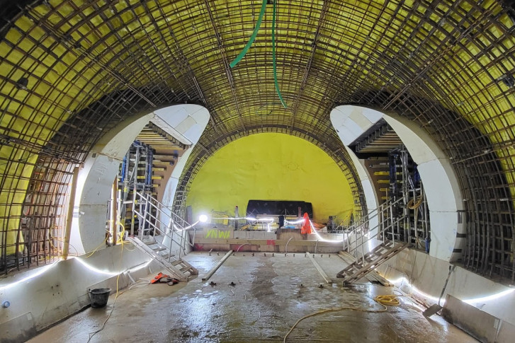 HS2 Bromford Tunnel, Intermediate Shaft, Adits & Caverns